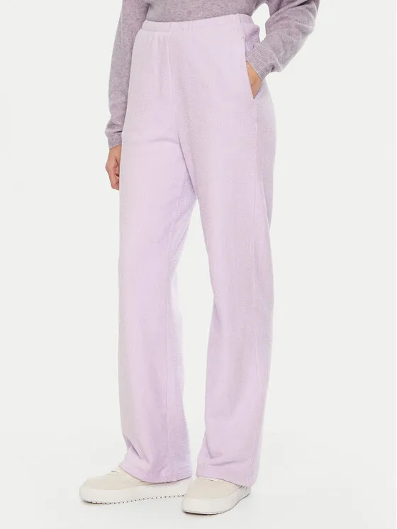American Vintage Παντελόνι φόρμας · Μωβ · Relaxed Fit