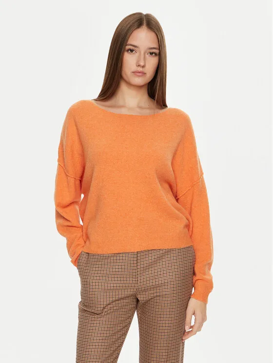 American Vintage Πουλόβερ · Πορτοκαλί · Relaxed Fit