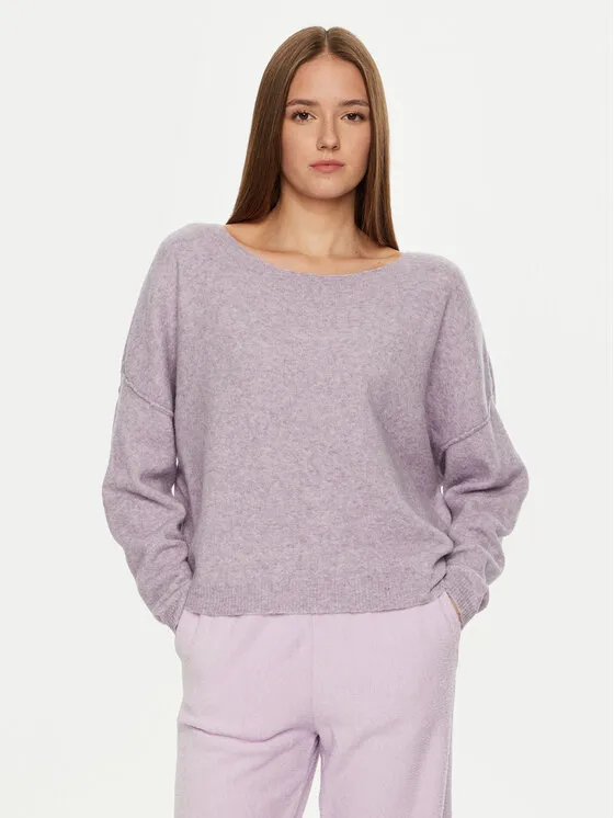 American Vintage Πουλόβερ · Μωβ · Relaxed Fit