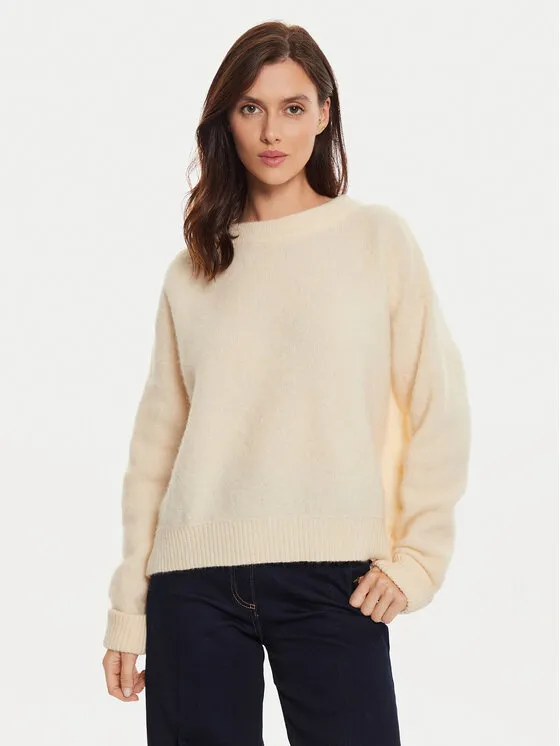 American Vintage Πουλόβερ · Μπεζ · Relaxed Fit