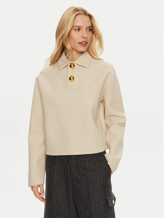 AMI PARIS Πουλόβερ · Μπεζ · Regular Fit