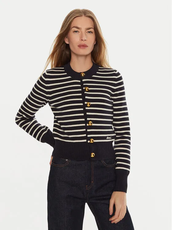 AMI PARIS Ζακέτα · Σκούρο μπλε · Regular Fit