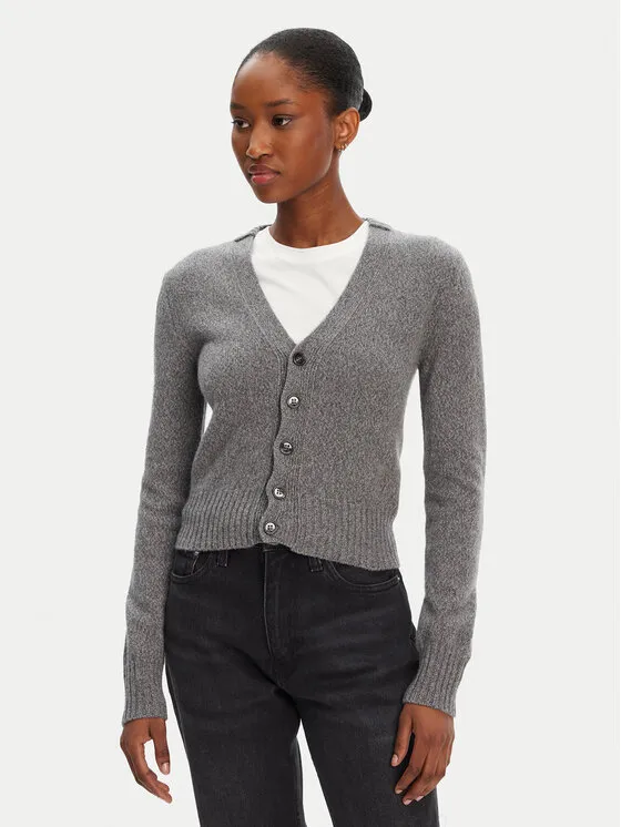 AMI PARIS Ζακέτα · Γκρι · Regular Fit