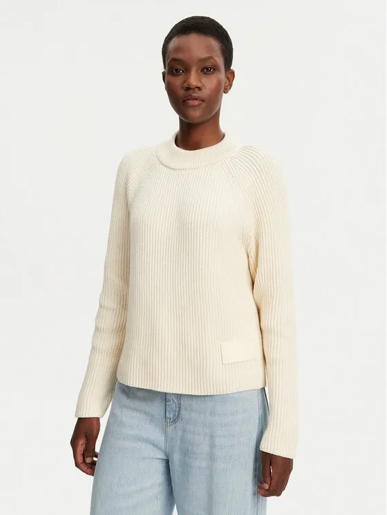 AMI PARIS Πουλόβερ · Εκρού · Regular Fit