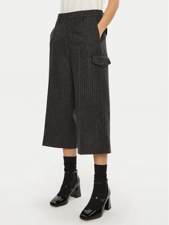 AMI PARIS Παντελόνι υφασμάτινο · Γκρι · Regular Fit
