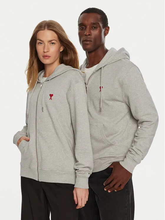 AMI PARIS Μπλούζα · Γκρι · Regular Fit