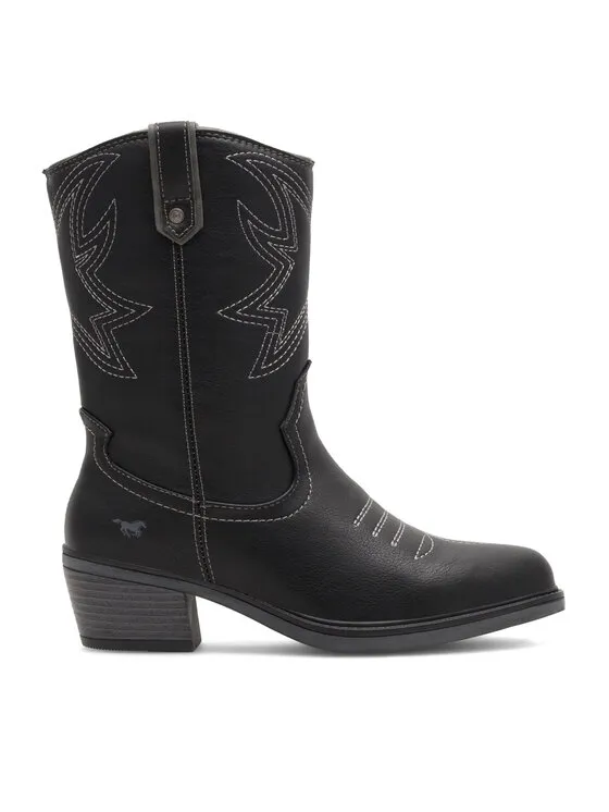 Καουμπόικες Μπότες & Μποτάκια · Μαύρο · 5 cm