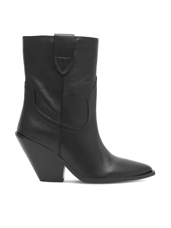 Καουμπόικες Μπότες & Μποτάκια · Μαύρο · 9 cm