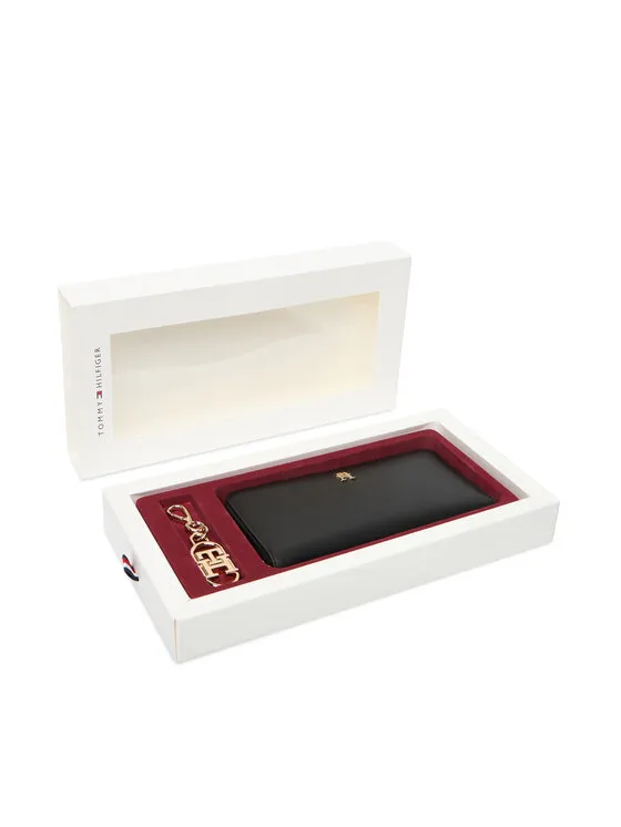 Σετ Πορτοφόλι & Μπρελόκ · Μαύρο