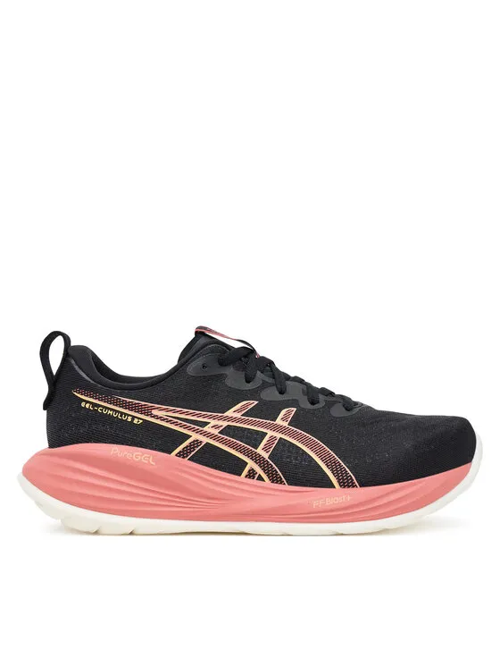 Asics Παπούτσια για Τρέξιμο Gel-Cumulus 27 1012B772 Μαύρο
