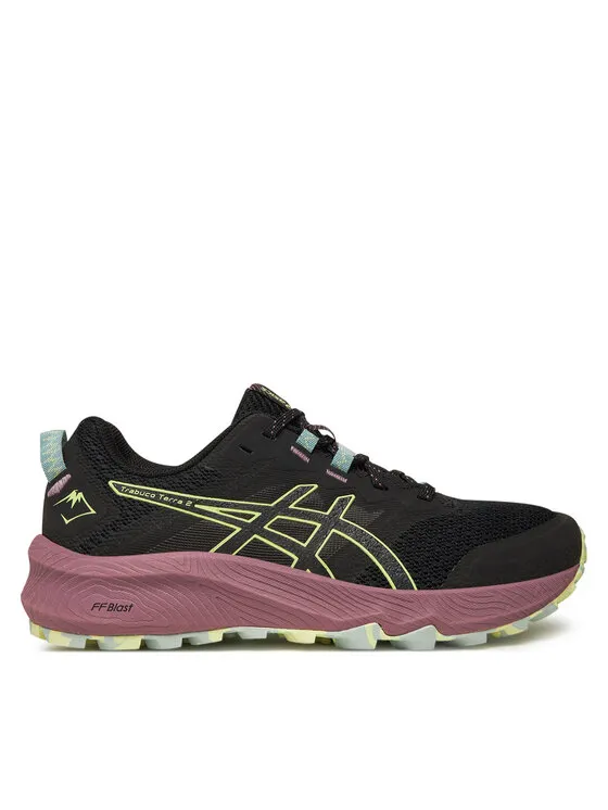 Asics Παπούτσια για Τρέξιμο Trabuco Terra 2 1012B427 Μαύρο