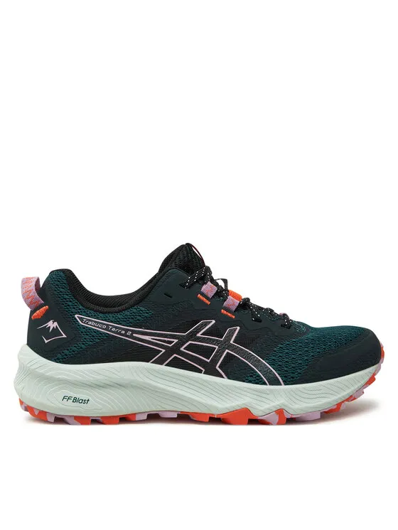 Asics Παπούτσια για Τρέξιμο Trabuco Terra 2 1012B427 Πράσινο