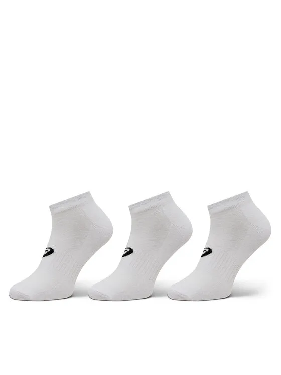 Asics Σετ 3 ζευγάρια κοντές κάλτσες unisex · Λευκό