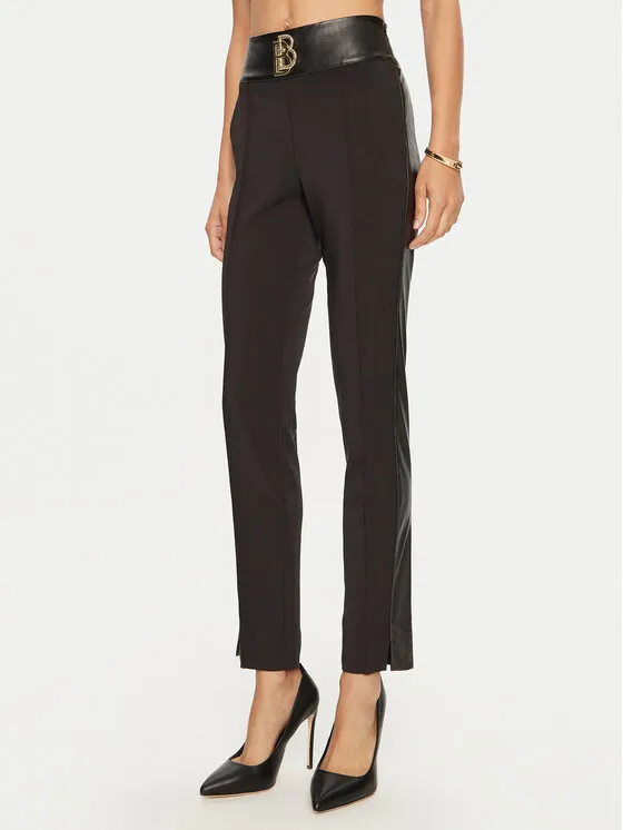 Babylon Παντελόνι υφασμάτινο · Μαύρο · Regular Fit
