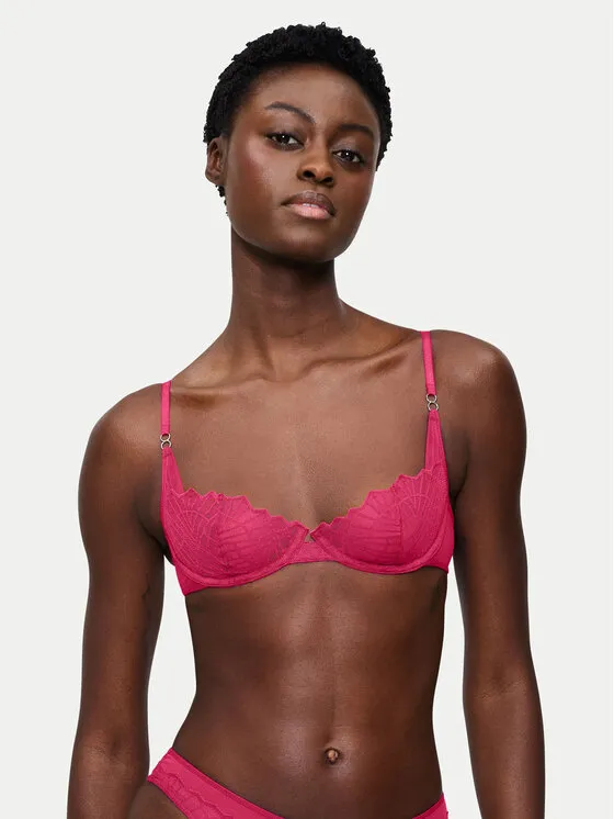 Σουτιέν Balconette · Ροζ