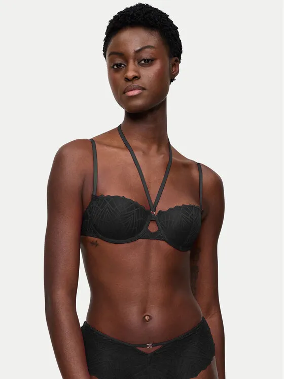 Σουτιέν Balconette · Μαύρο