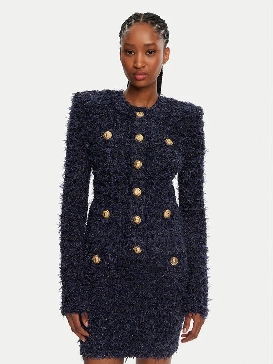 Balmain Ζακέτα · Σκούρο μπλε · Regular Fit