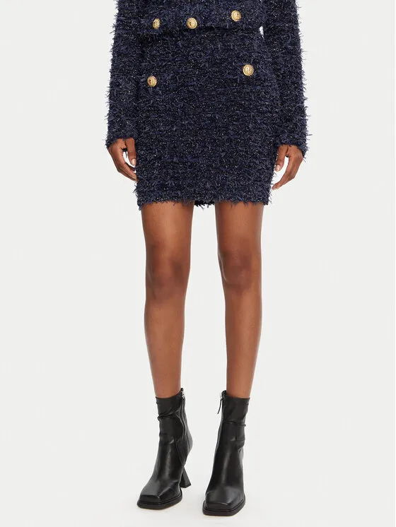 Balmain Φούστα mini · Σκούρο μπλε