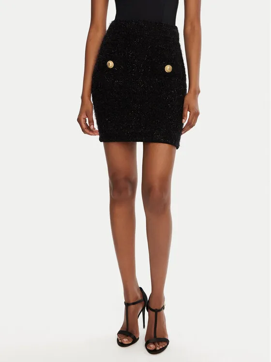 Balmain Φούστα mini · Μαύρο