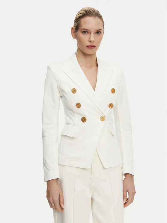Balmain Σακάκι · Λευκό · Slim Fit