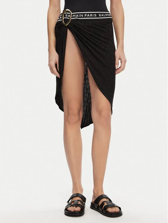 Balmain Παρεό · Μαύρο