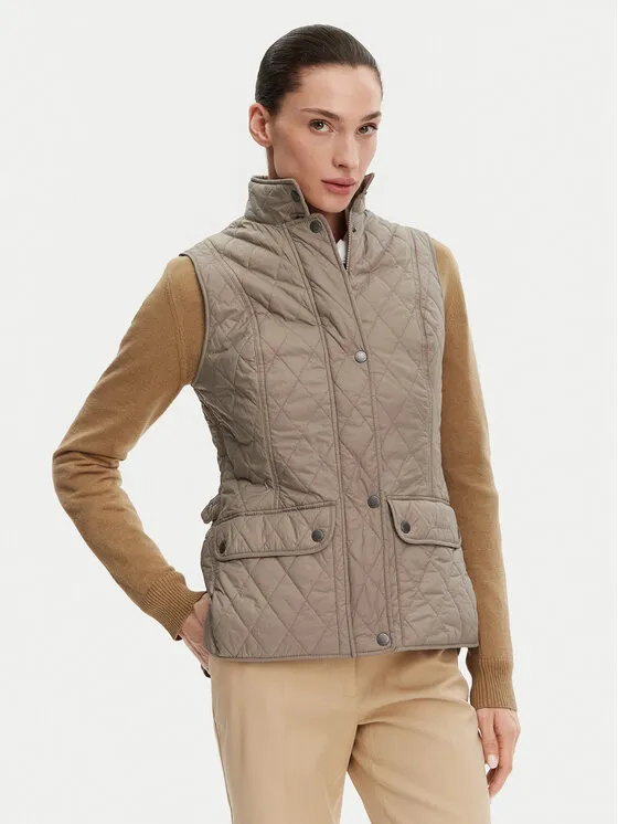 Barbour Αμάνικο Μπουφάν · Μπεζ
