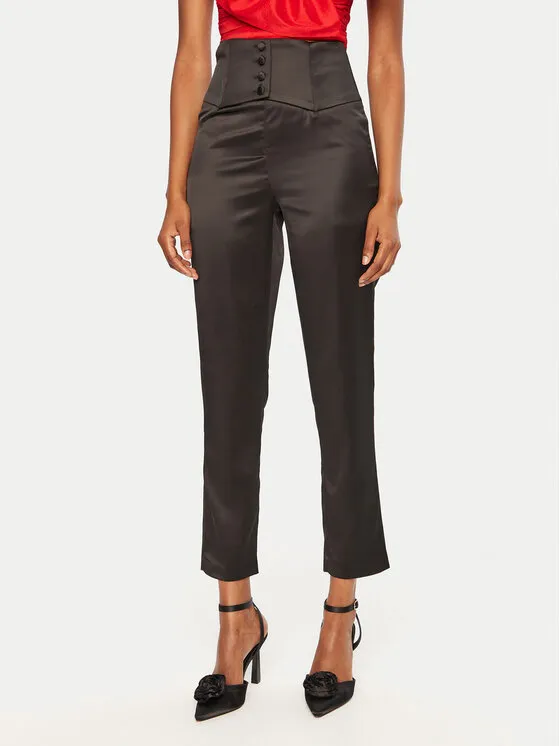 BARDOT Παντελόνι υφασμάτινο · Μαύρο · Regular Fit