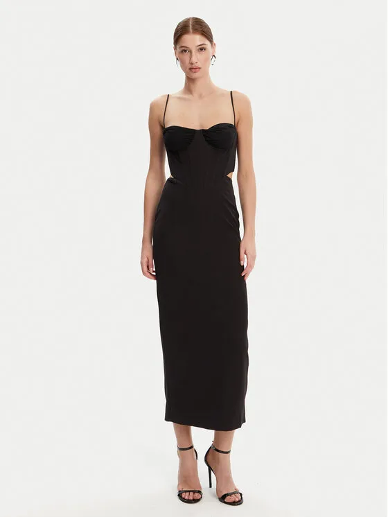 BARDOT Φόρεμα βραδινό · Μαύρο · Maxi