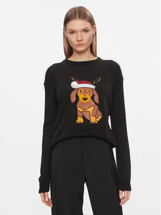 Brave Soul Πουλόβερ · Μαύρο · Regular Fit