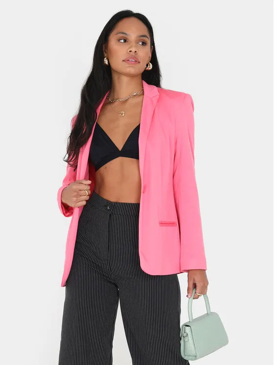 Brave Soul Σακάκι · Ροζ · Regular Fit