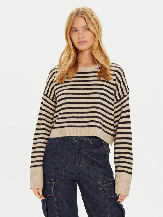 Brave Soul Πουλόβερ · Μπεζ · Regular Fit