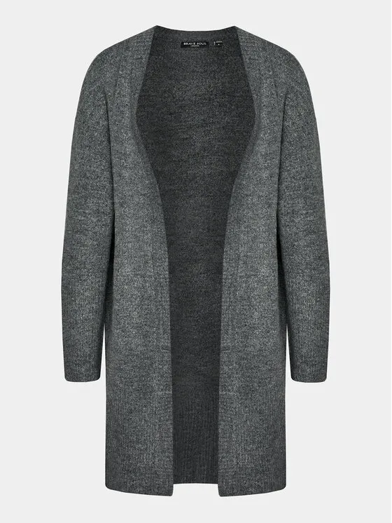 Brave Soul Ζακέτα · Γκρι · Regular Fit