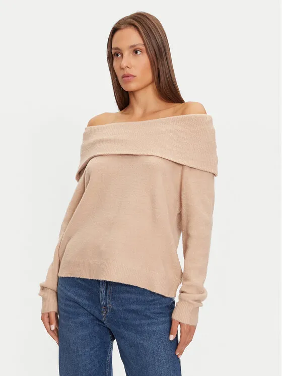 Brave Soul Πουλόβερ · Μπεζ · Regular Fit
