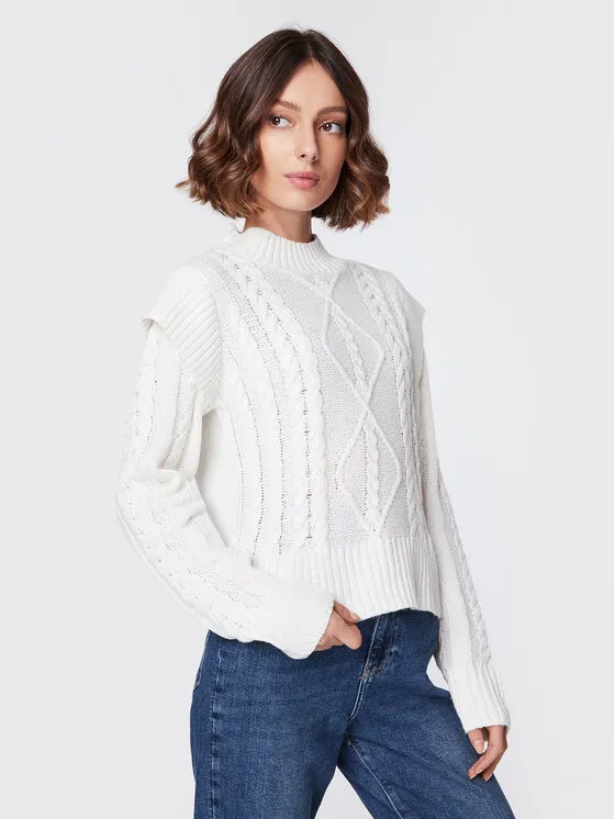 Brave Soul Πουλόβερ · Εκρού · Regular Fit