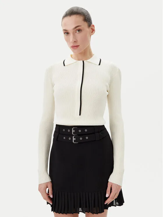 Bruuns Bazaar Πουλόβερ · Λευκό · Slim Fit
