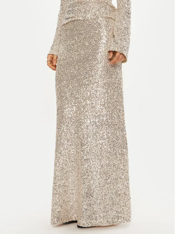 Bruuns Bazaar Φούστα maxi · Μπεζ · Maxi