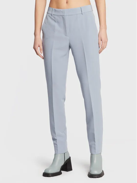 Bruuns Bazaar Παντελόνι υφασμάτινο · Γαλάζιο · Slim Fit