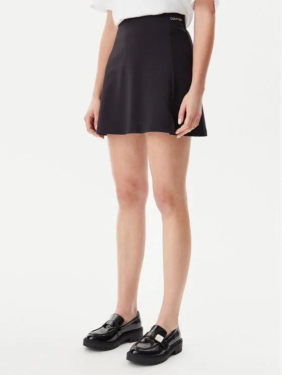 Calvin Klein Jeans Φούστα σε γραμμή Α · Μαύρο · Mini