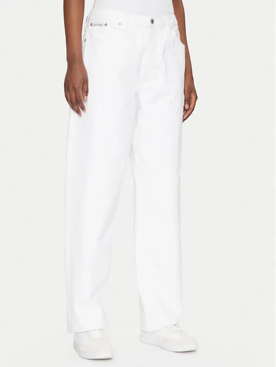 Calvin Klein Jeans Τζιν · Λευκό · Relaxed Fit