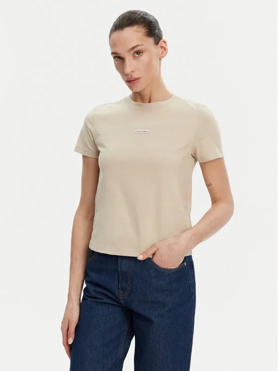 T-Shirt · Μπεζ