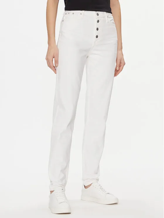 Calvin Klein Jeans Τζιν · Λευκό · Relaxed Fit