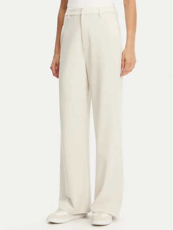 Παντελόνι Palazzo · Μπεζ · Regular Fit