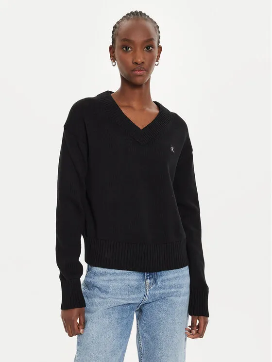 Πουλόβερ · Μαύρο · Regular Fit