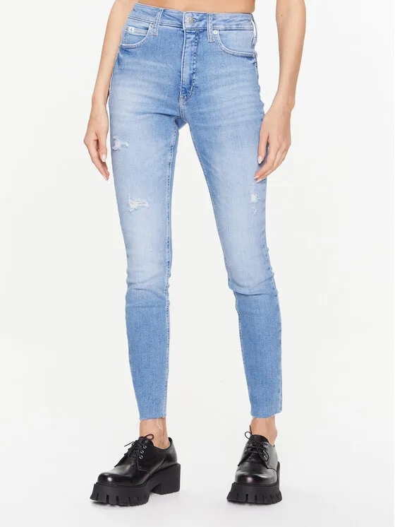 Calvin Klein Jeans Τζιν · Μπλε · Skinny Fit