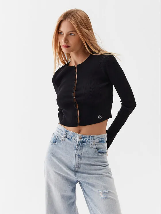 Ζακέτα · Μαύρο · Slim Fit