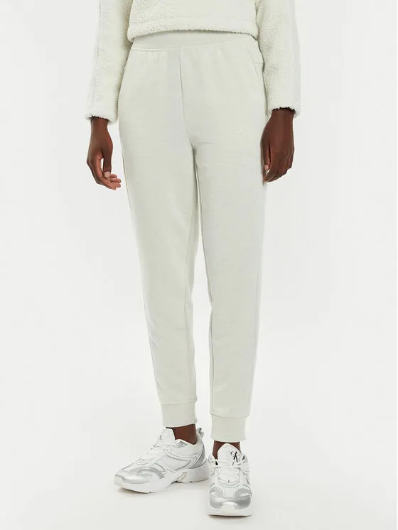 Calvin Klein Performance Παντελόνι φόρμας · Μπεζ · Relaxed Fit