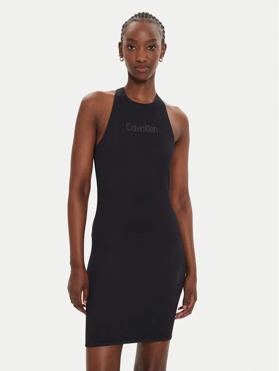 Calvin Klein Performance Φόρεμα καλοκαιρινό · Μαύρο · Mini