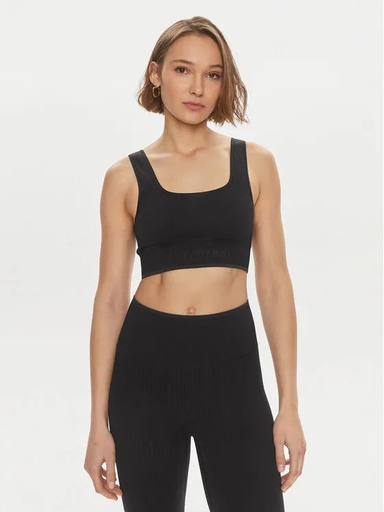 Calvin Klein Performance Αθλητικό σουτιέν · Μαύρο