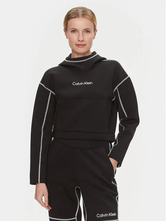 Calvin Klein Performance Μπλούζα · Μαύρο · Relaxed Fit