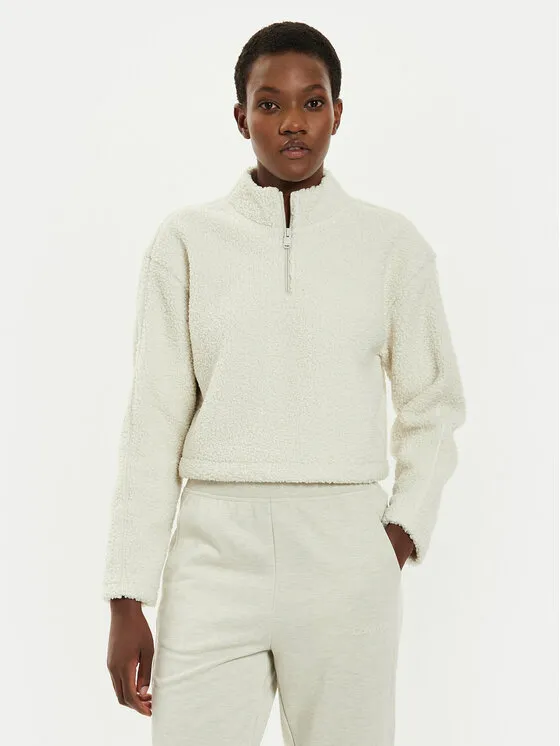 Calvin Klein Performance Μπλούζα · Μπεζ · Regular Fit